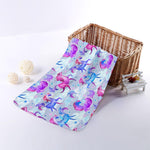 Unicorn Paradise Pattern Print Towel