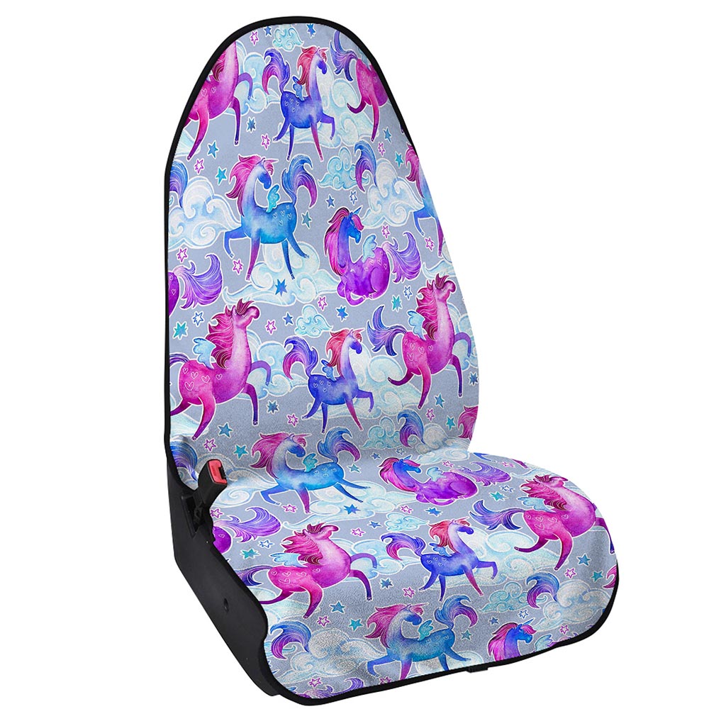 Unicorn Paradise Pattern Print Waterproof Car Seat Cover