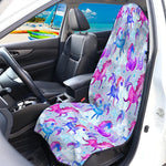 Unicorn Paradise Pattern Print Waterproof Car Seat Cover