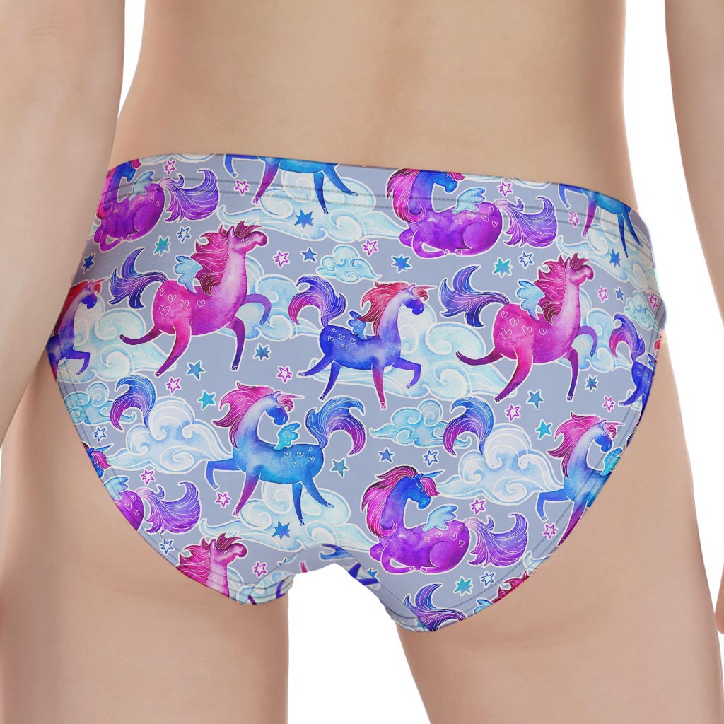 Unicorn Paradise Pattern Print Women's Panties