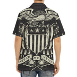 United We Stand American Flag Print Aloha Shirt