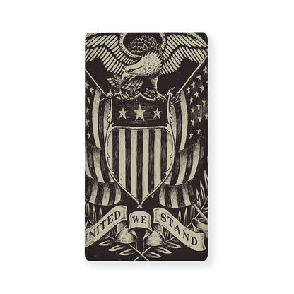 United We Stand American Flag Print Baby Crib Sheet