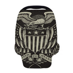 United We Stand American Flag Print Baby Seat Cover