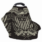 United We Stand American Flag Print Baby Seat Cover