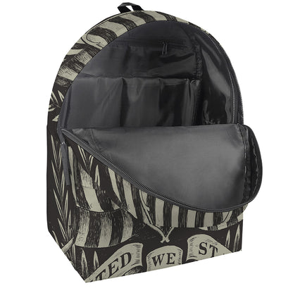 United We Stand American Flag Print Backpack