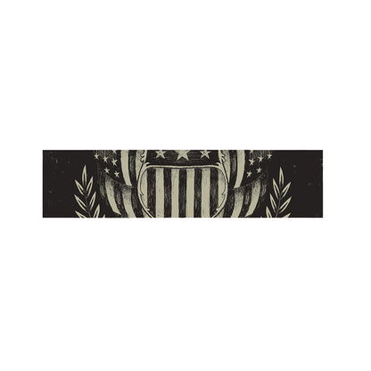 United We Stand American Flag Print Bed Runner