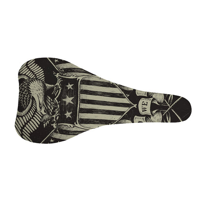 United We Stand American Flag Print Bicycle Seat Cover