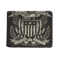 United We Stand American Flag Print Bifold Wallet