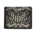 United We Stand American Flag Print Bifold Wallet
