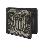 United We Stand American Flag Print Bifold Wallet