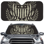 United We Stand American Flag Print Car Windshield Sun Shade