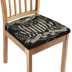 United We Stand American Flag Print Chair Cushion Cover