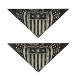 United We Stand American Flag Print Dog Bandana