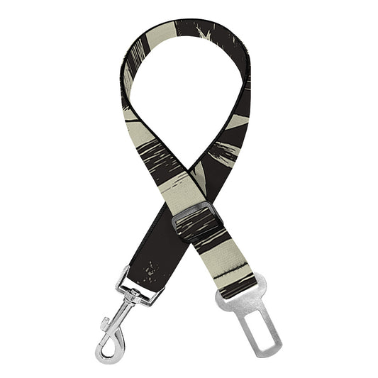 United We Stand American Flag Print Dog Seat Belt