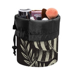 United We Stand American Flag Print Drawstring Makeup Bag