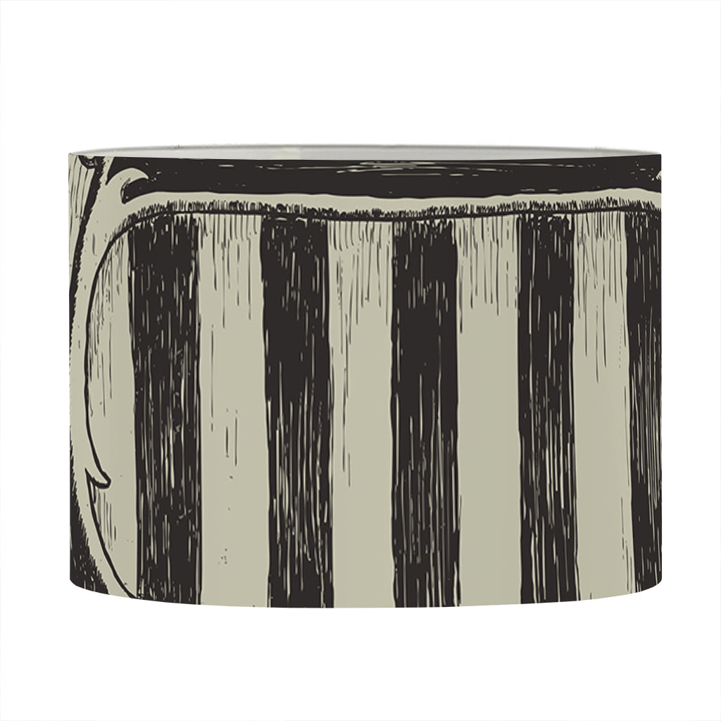 United We Stand American Flag Print Drum Lamp Shade