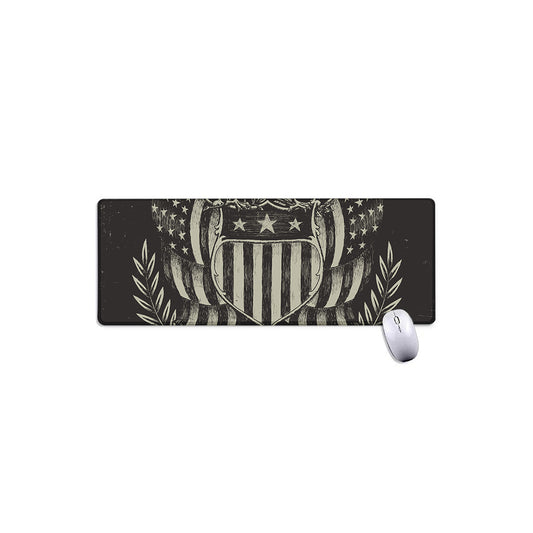 United We Stand American Flag Print Extended Mouse Pad