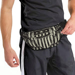 United We Stand American Flag Print Fanny Pack