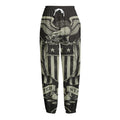 United We Stand American Flag Print Fleece Lined Knit Pants