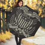 United We Stand American Flag Print Foldable Umbrella