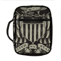 United We Stand American Flag Print Front Pocket Bible Bag