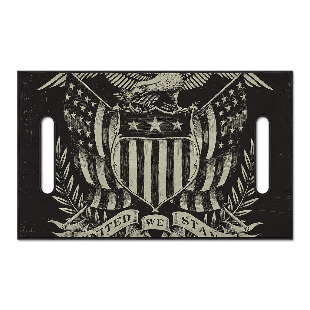 United We Stand American Flag Print Golf Cart Seat Cover