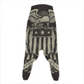 United We Stand American Flag Print Hammer Pants