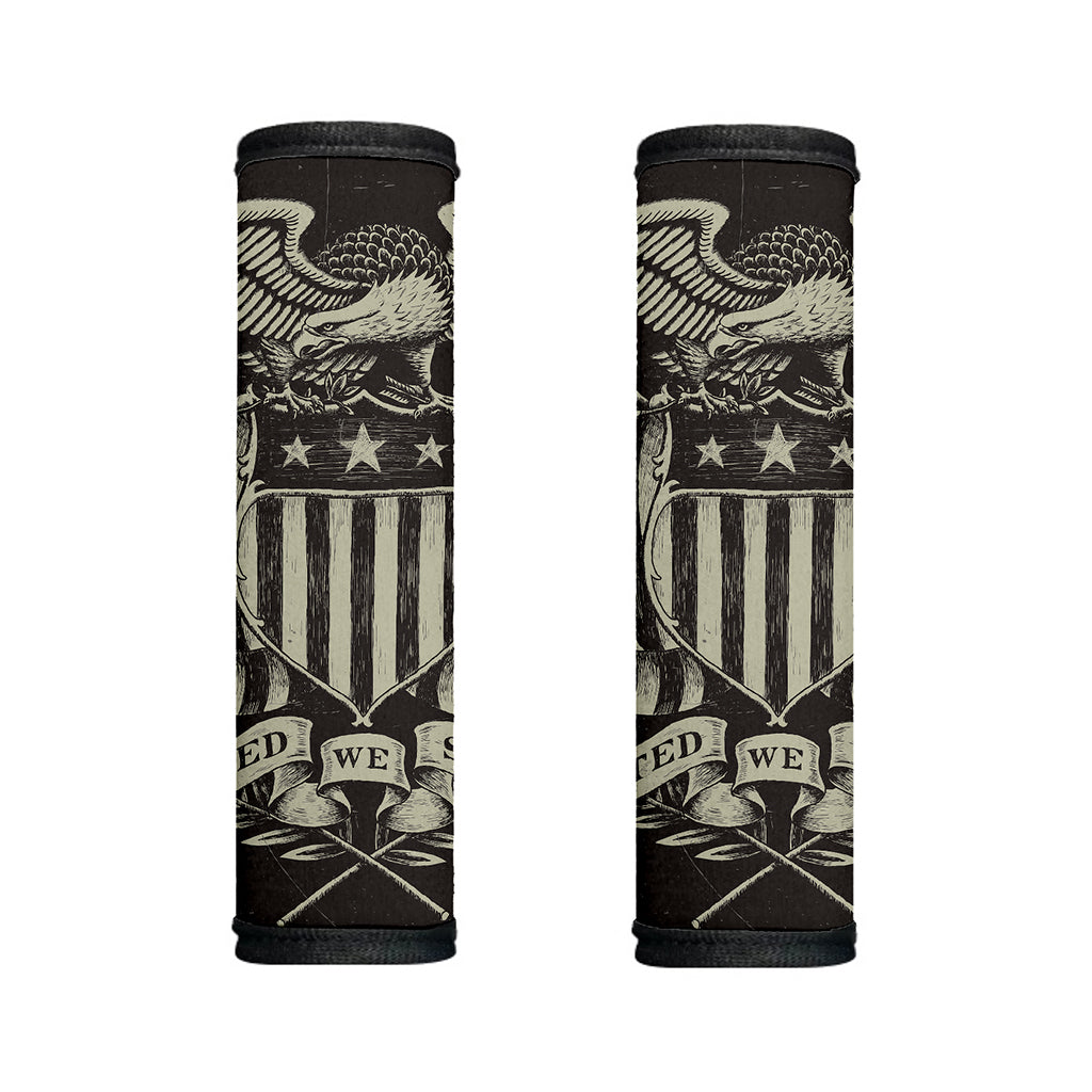 United We Stand American Flag Print Handle Covers