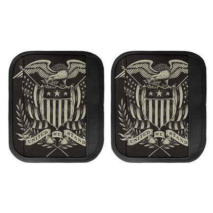 United We Stand American Flag Print Handle Covers