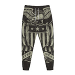 United We Stand American Flag Print Jogger Pants