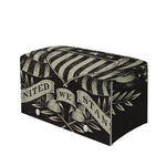 United We Stand American Flag Print Leather Tissue Box Cover