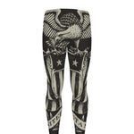 United We Stand American Flag Print Men's leggings