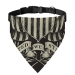 United We Stand American Flag Print Over The Collar Dog Bandana