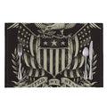 United We Stand American Flag Print Placemat