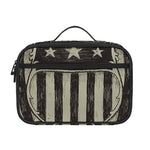 United We Stand American Flag Print Portable Lunch Bag
