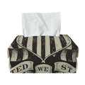 United We Stand American Flag Print Rectangle Tissue Box Cover