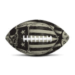 United We Stand American Flag Print Rugby Ball