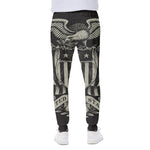 United We Stand American Flag Print Scuba Joggers