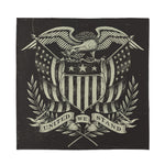 United We Stand American Flag Print Silk Bandana