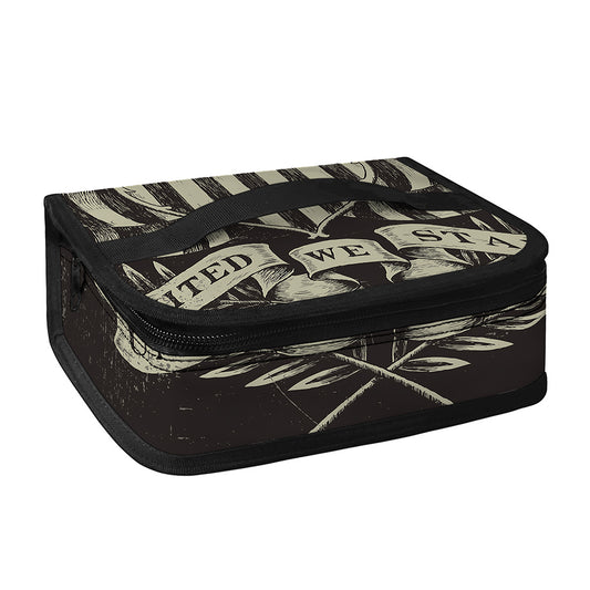 United We Stand American Flag Print Small Lunch Bag