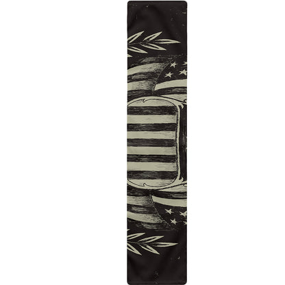 United We Stand American Flag Print Table Runner