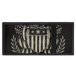 United We Stand American Flag Print Trifold Wallet