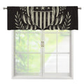 United We Stand American Flag Print Window Valance