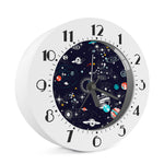 Universe Galaxy Outer Space Print Alarm Clock