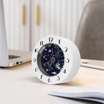 Universe Galaxy Outer Space Print Alarm Clock
