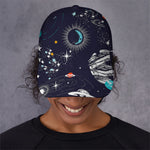 Universe Galaxy Outer Space Print Baseball Cap