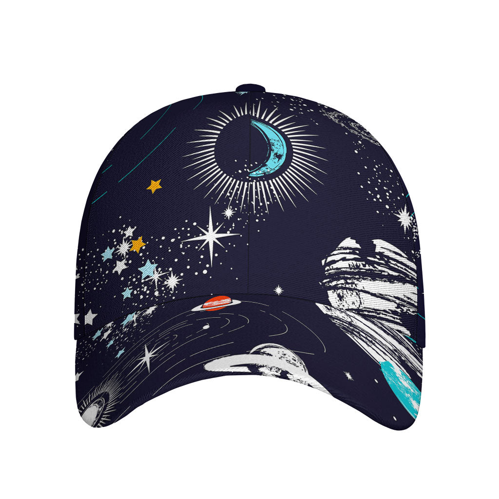 Universe Galaxy Outer Space Print Baseball Cap