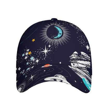 Universe Galaxy Outer Space Print Baseball Cap