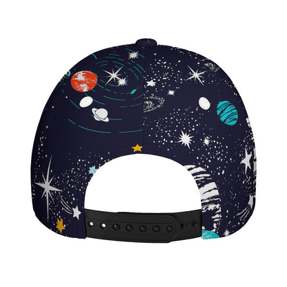 Universe Galaxy Outer Space Print Baseball Cap