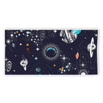 Universe Galaxy Outer Space Print Beach Towel